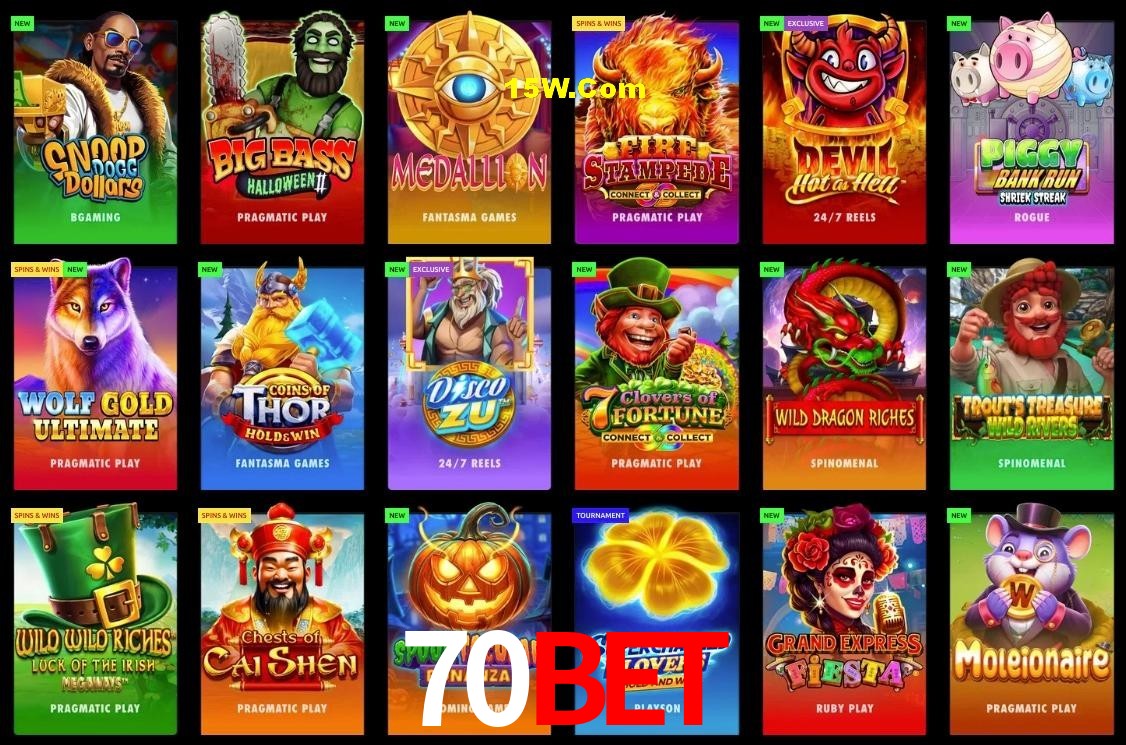 Games Directory 70Bet